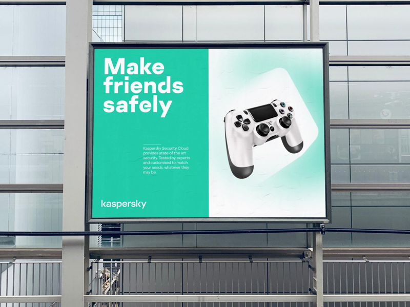 Kaspersky designed by Moving Brands