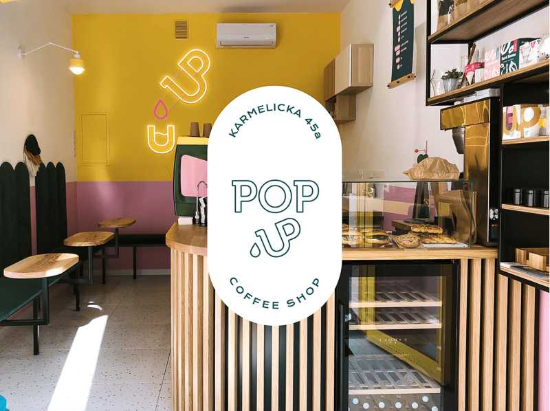 Pop Up Coffee Shop designed by Agu Wu