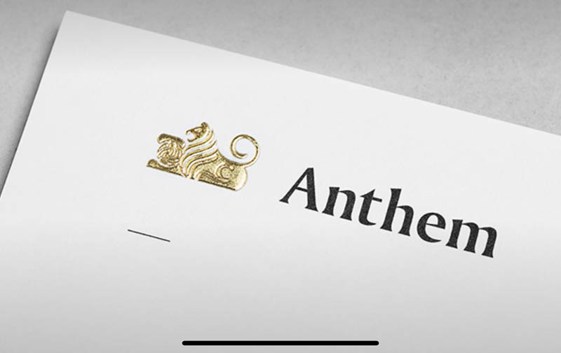 Anthem designed by Anagrama