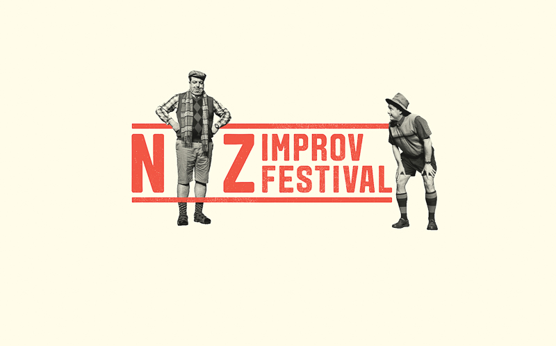 NZ Improv Festival designed by Co Partnership