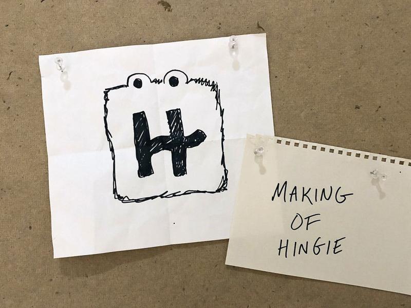 Hinge designed by Red Antler