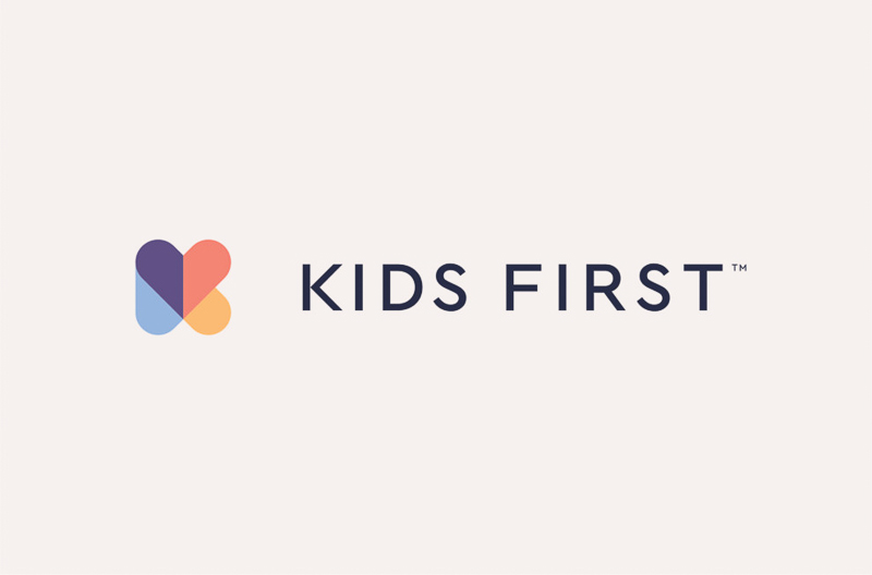 Kids First designed by Studio Brave