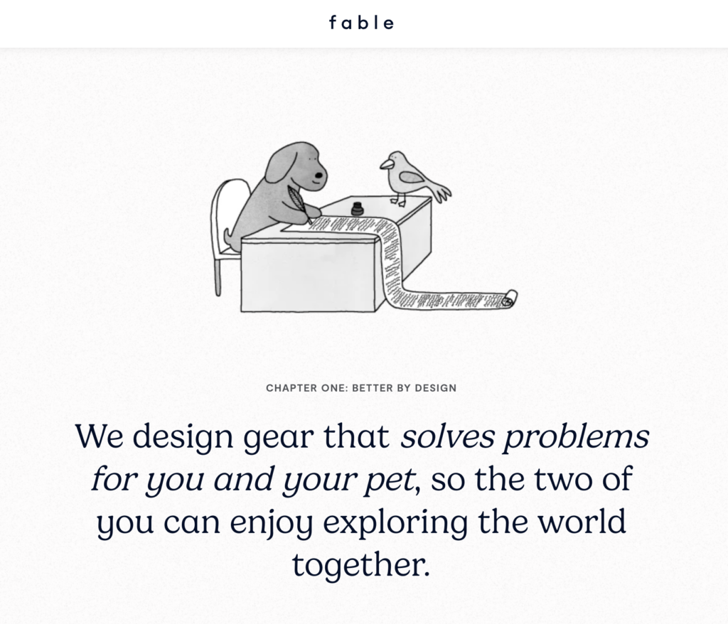 Fable designed by HighTide